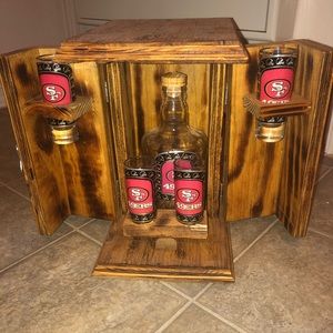 49ers Drink/Shot Glass Container